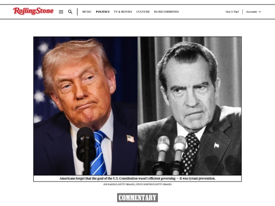 Newsletter/Newsletter3/Trump's Presidential Power Is the Nixon-Era on Steroids (2_9_2026 4：01：32 PM) screenshot