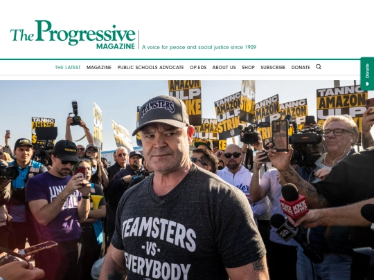 Newsletter/Trump’s Tariffs Won’t Help Union Workers - The Progressive screenshot