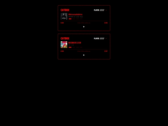 catboxplayer/musicPlayer screenshot