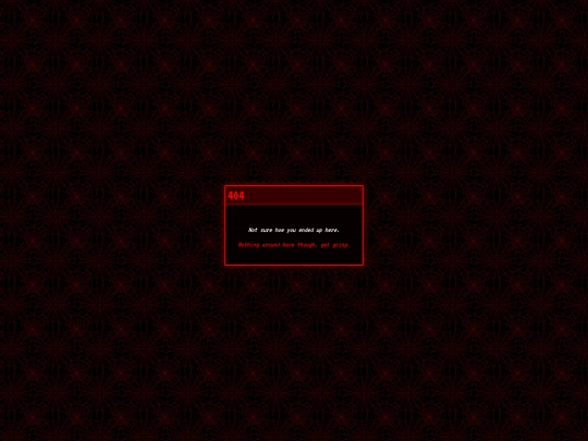 not_found screenshot