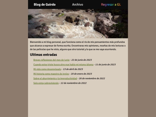 blog screenshot