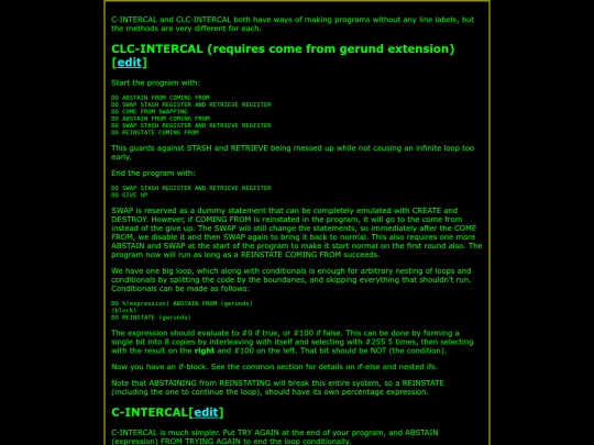 esolangs--user--INTERCAL_1_line_label screenshot