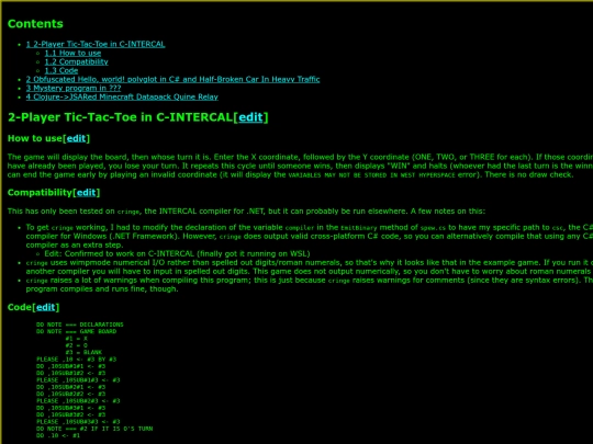 esolangs--user--Programs screenshot