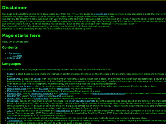 esolangs--user screenshot