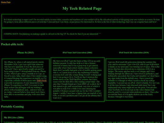 techblog screenshot