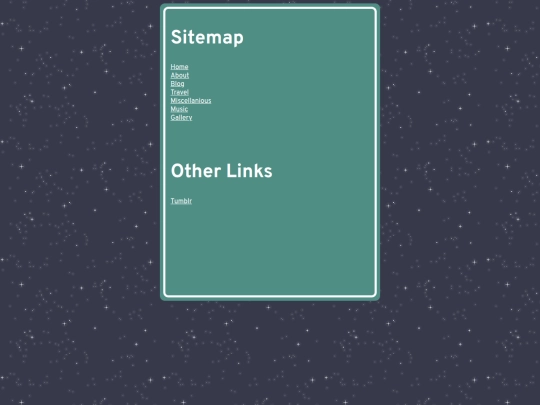 sitemap screenshot