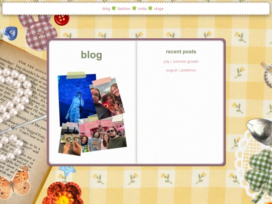 blog screenshot