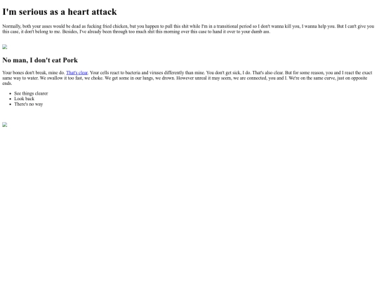 links screenshot
