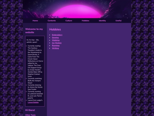 Contents/Hobbies/hobbies screenshot