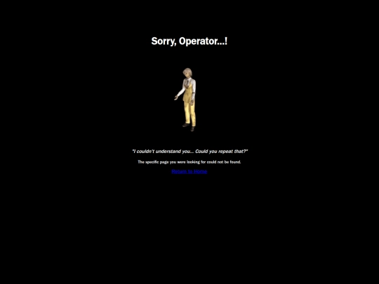 not_found screenshot