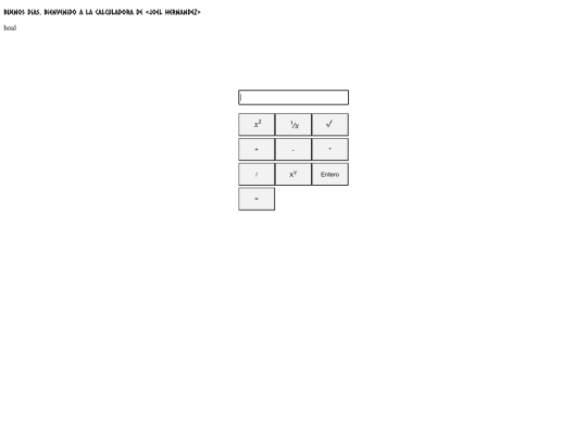 calculadora screenshot