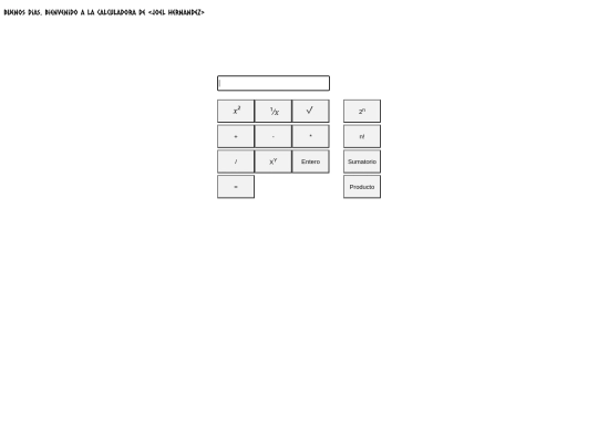 calculadoraV2 screenshot