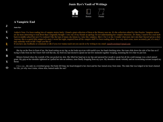 stories/aVampiricEnd screenshot