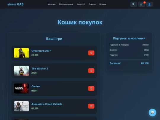 html/pages/page-cart screenshot