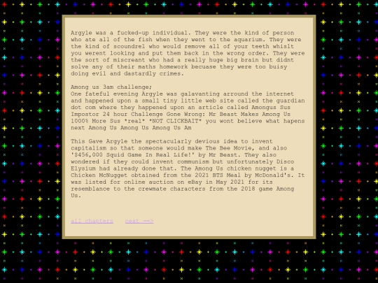 argyle/1 screenshot