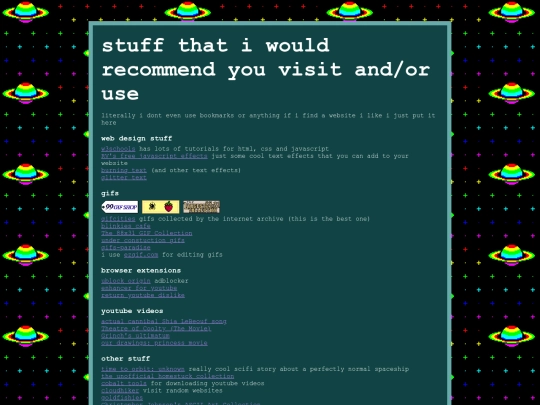 recommendations screenshot