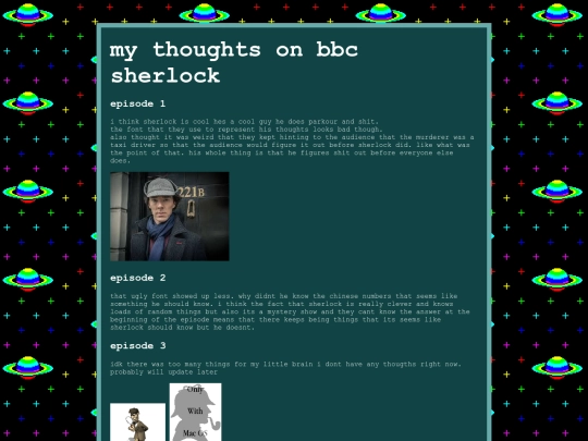 sherlock screenshot