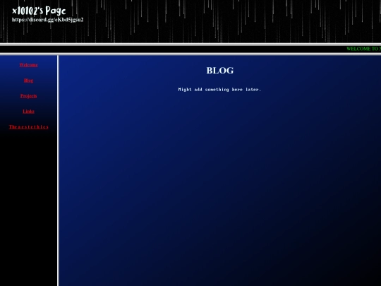 blog screenshot