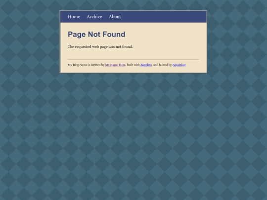 not_found screenshot