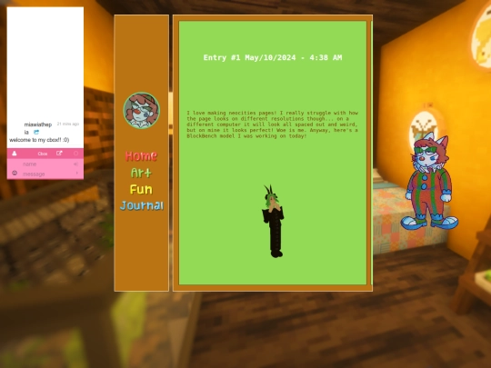 journal screenshot