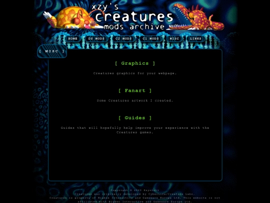 creatures/creatures_misc screenshot