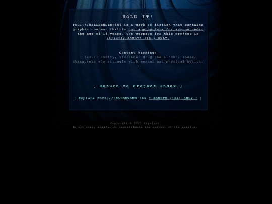 hellbender/proj3_main screenshot