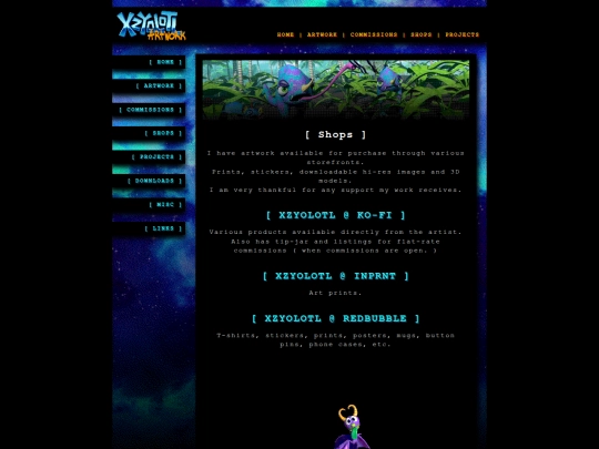 shops screenshot