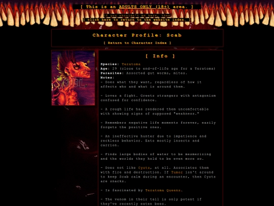 teratoma/proj2characters/proj2char_scab screenshot
