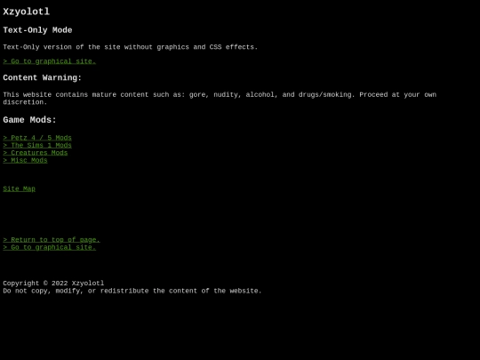 textmode/text_main screenshot
