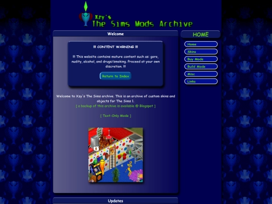 thesims/simsmain screenshot