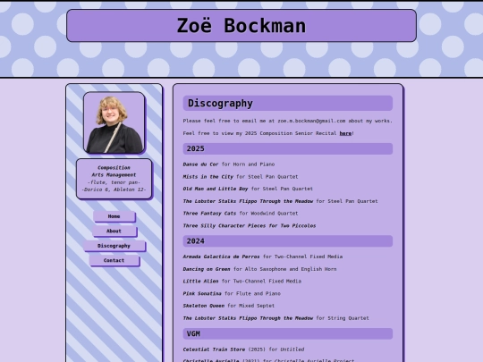 discography screenshot