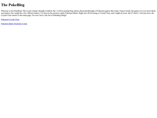 PokeBlog screenshot