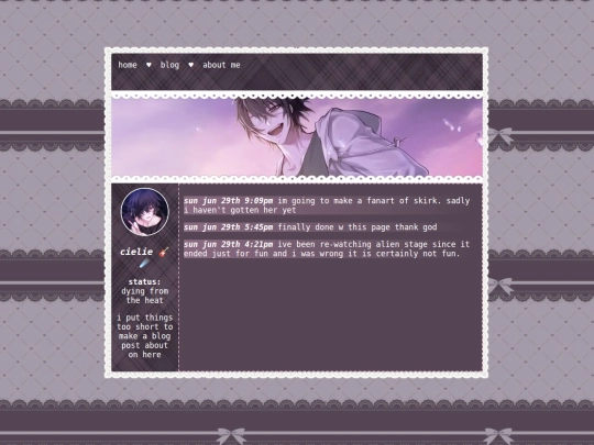 microblog screenshot