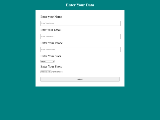 full html task screenshot