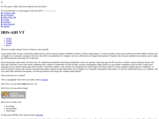 HTML/blog screenshot