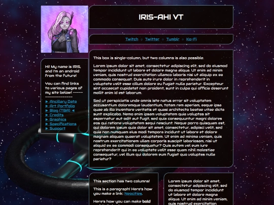 blog screenshot