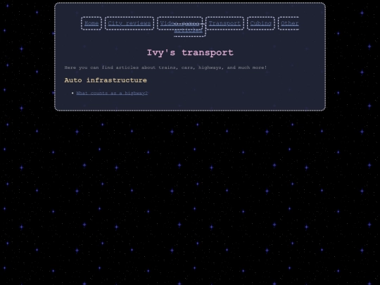 transport screenshot