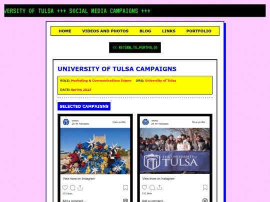 portfolio/tu-campaigns screenshot