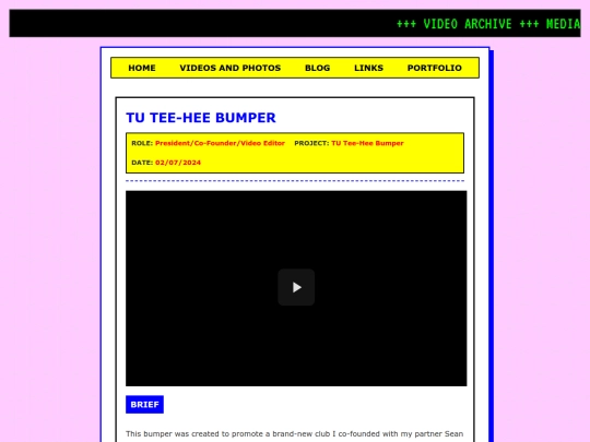 videos screenshot