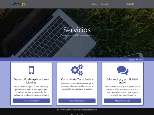 moomapp/servicios screenshot
