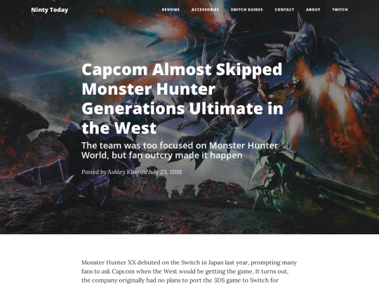 capcom-almost-skipped-mhgu-west screenshot