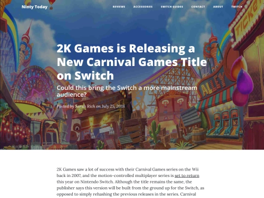 carnival-games-switch screenshot