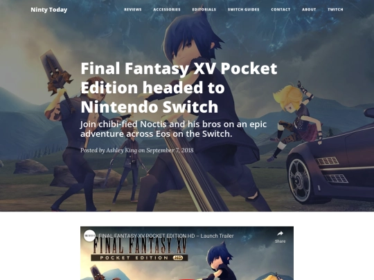final-fantasy-xv-pocket-edition-switch screenshot