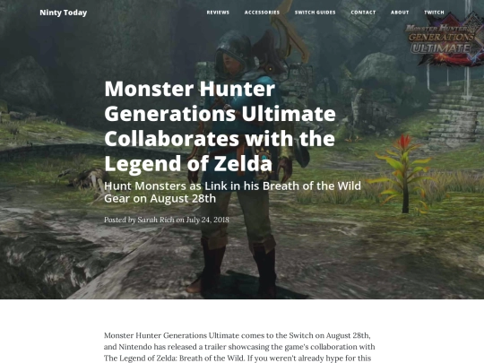 monster-hunter-generations-ultimate-zelda screenshot