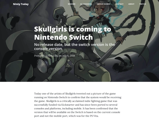 skullgirls-switch-announcement screenshot
