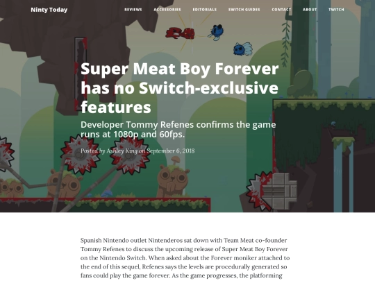 super-meat-boy-forever-pax-west-trailer screenshot