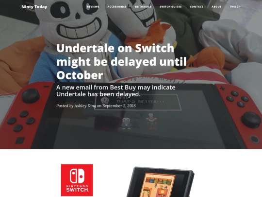 undertale-switch-delay-best-buy screenshot