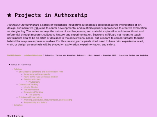 pedagogy/Projects-in-Authorship screenshot