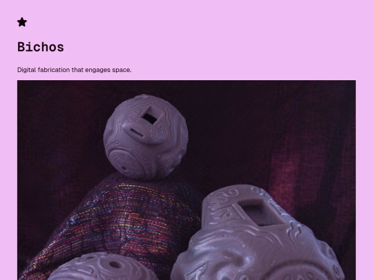 projects/Bichos screenshot