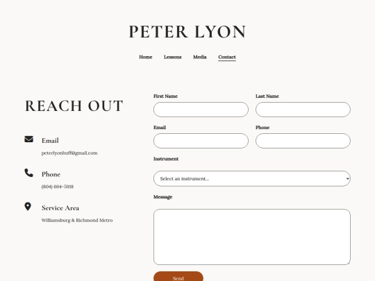 contact screenshot